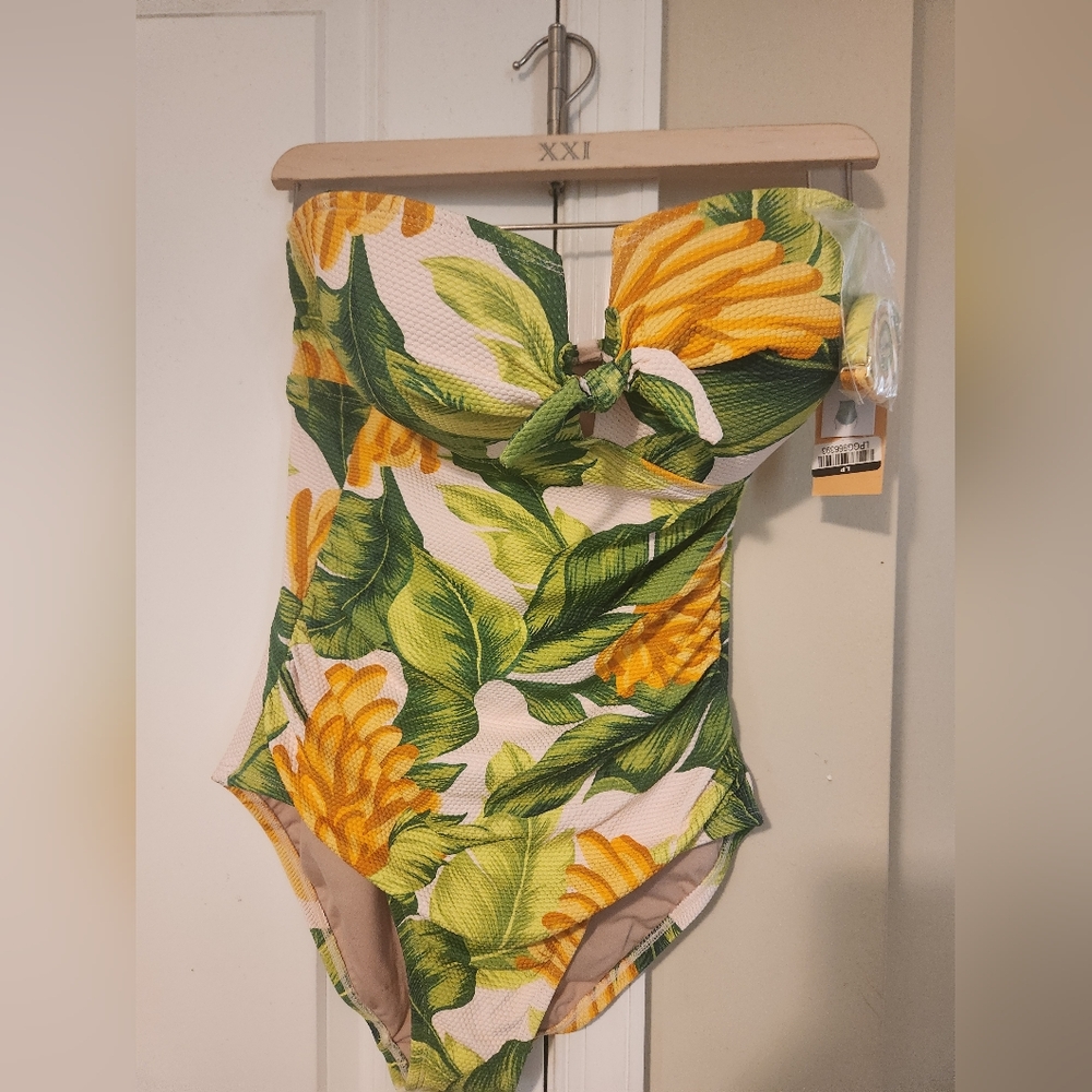Go BANANAS with This Versital Strap Or Strapless Kona Sol Green and Yellow